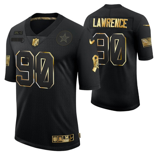 cowboys-demarcus-lawrence-golden-limited-jersey-black-men