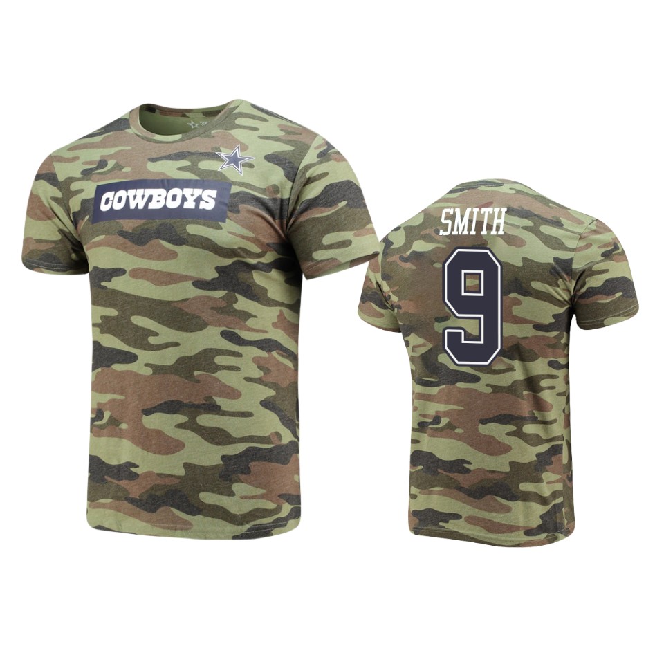 cowboys jaylon smith camo caudron name number t shirt