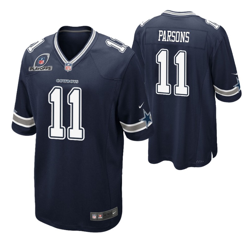 cowboys-micah-parsons-2021-nfl-playoffs-patch-jersey-navy-game