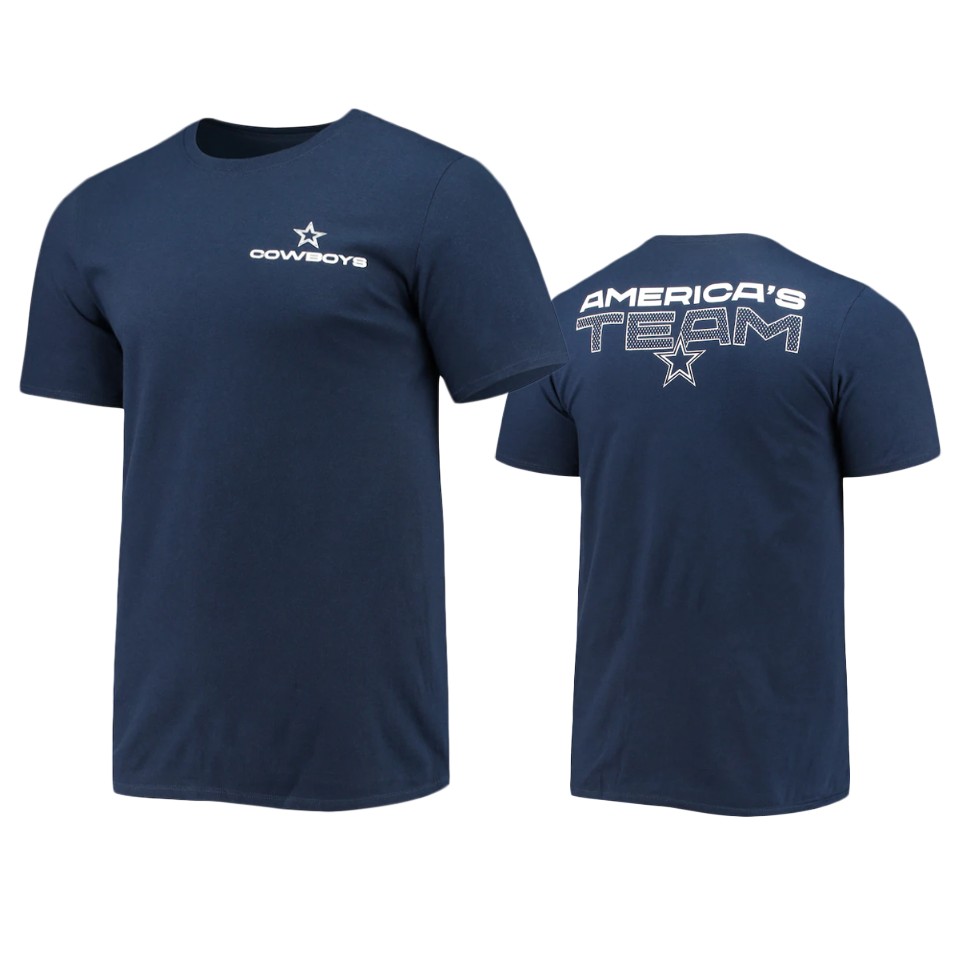 cowboys navy local phrase t shirt
