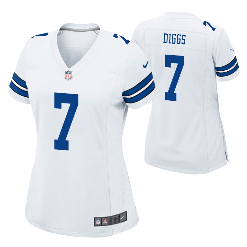 cowboys-trevon-diggs-game-women's-jersey-white