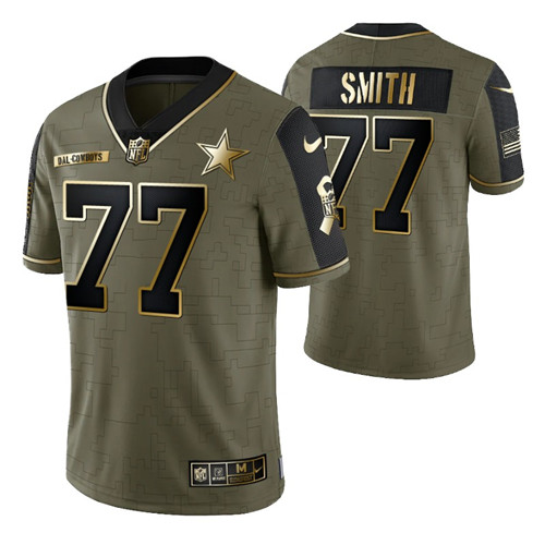 cowboys-tyron-smith-2021-salute-to-service-jersey-olive-gold-men