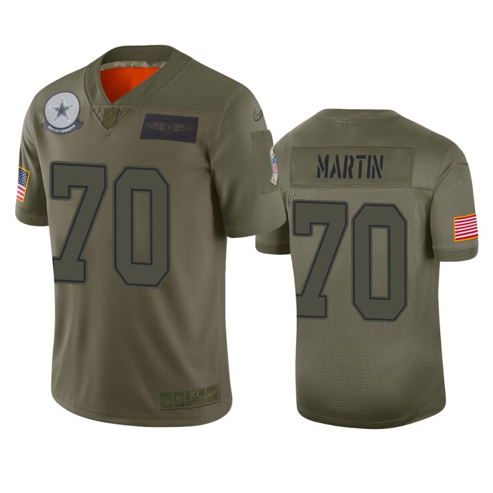 cowboys zack martin camo limited 2019 salute to service jersey