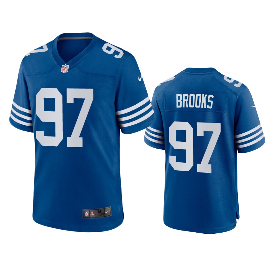 curtis brooks colts royal alternate game jersey