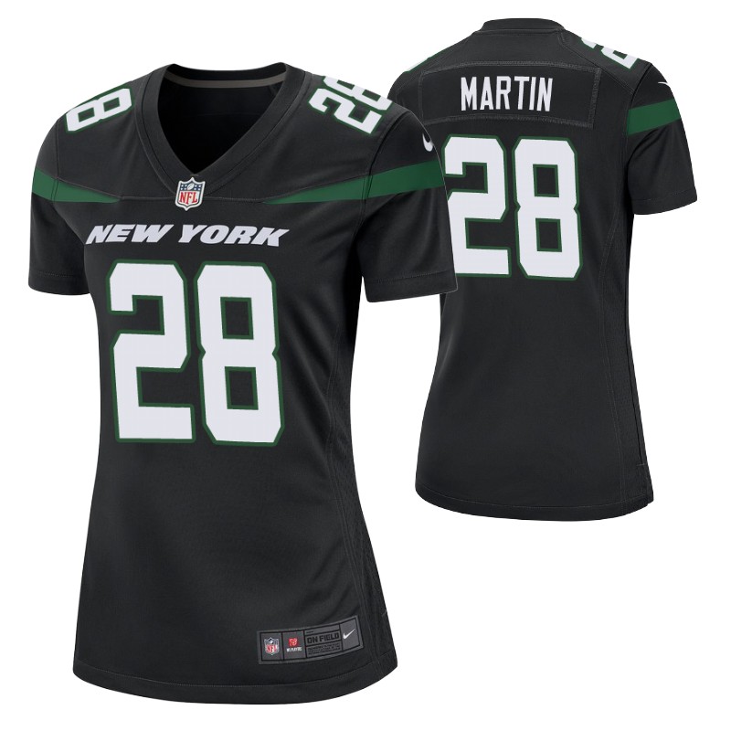 curtis-martin-game-black-women's-jersey