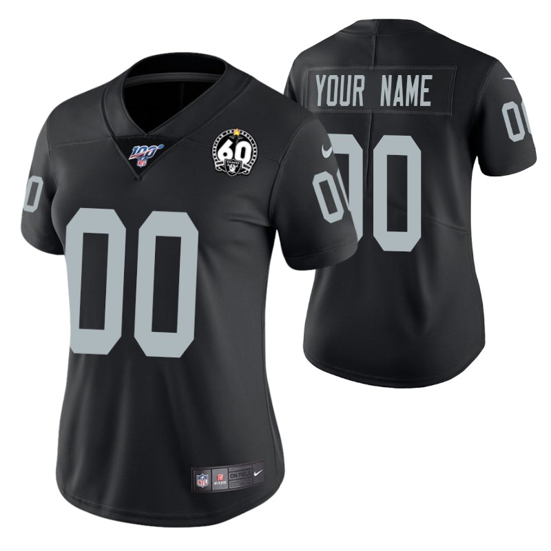 custom-60th-anniversary-limited-black-women's-jersey