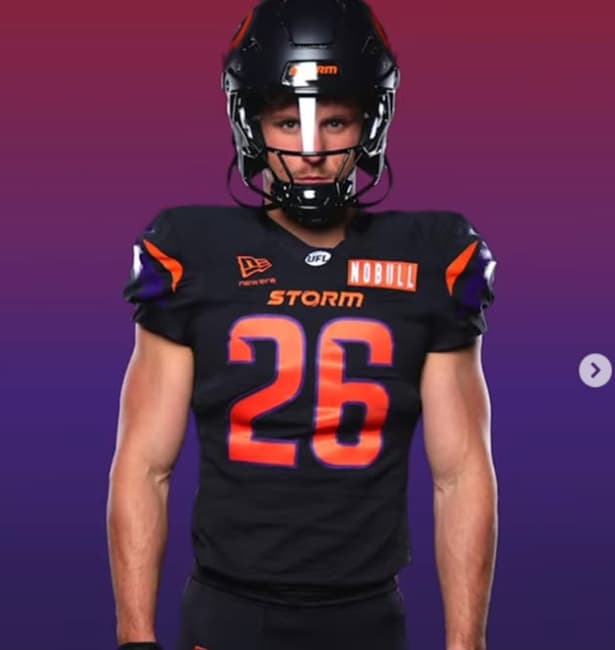custom Orlando Storm FOOTBALL jersey