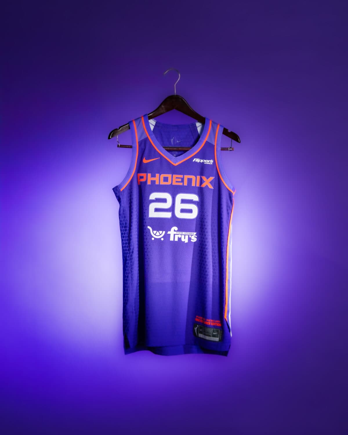 custom Phoenix Mercury Unveil New Jerseys