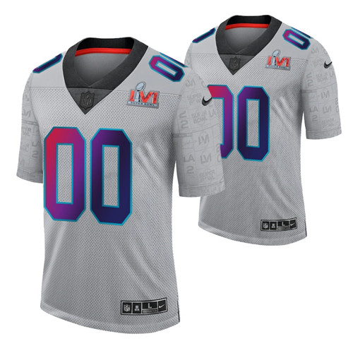 custom-super-bowl-lvi-gray-jersey-limited