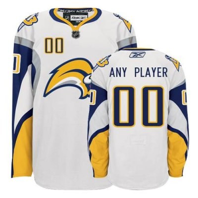 customized buffalo sabres jersey white road man hockey jersey