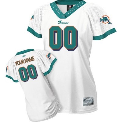 customized miami dolphins jersey women field flirt fashion s football jersey