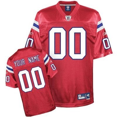customized new england patriots jersey eqt red football jersey