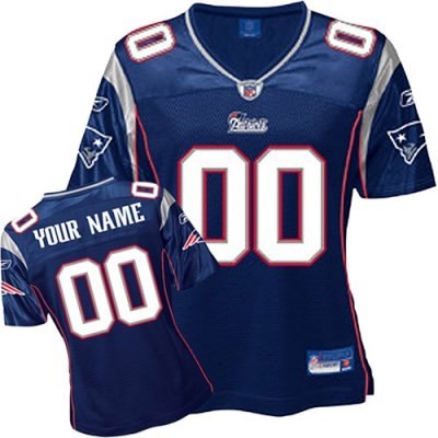 customized new england patriots jersey women team color football jersey