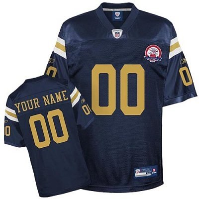 customized new york jets jersey titans of new york afl 50th anniversary team color