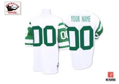 customized new york jets jerseys throwback white football jersey
