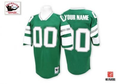 customized philadelphia eagles jersey throwback green football jersey