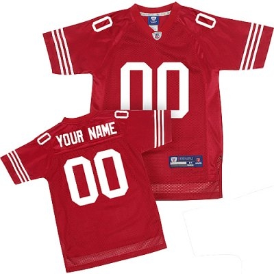 customized san francisco 49ers throwback jersey football jersey