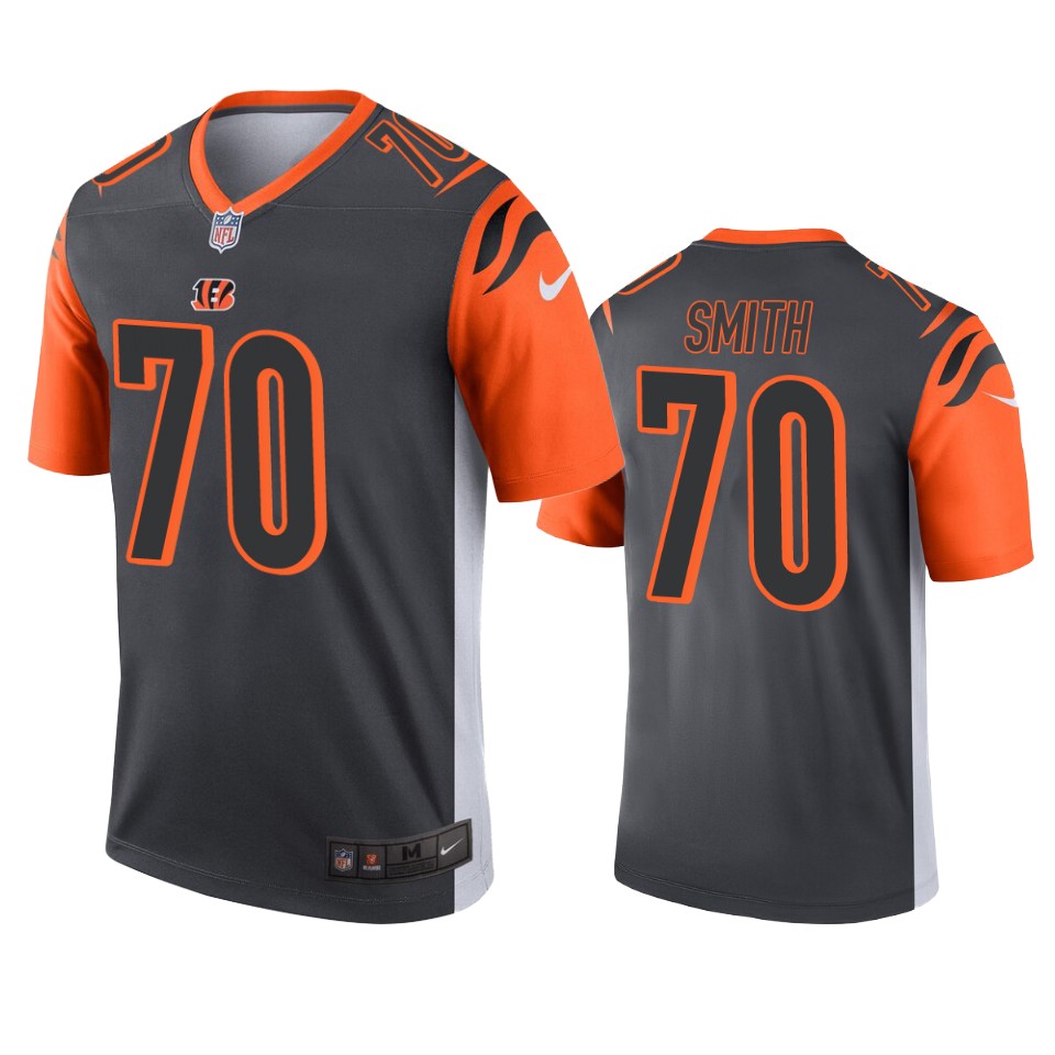 d'ante smith bengals silver inverted legend jersey