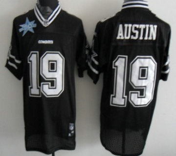 dallas cowboys #19 austin black with 50th