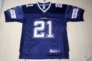 dallas cowboys #21 deion sanders jersey blue copy