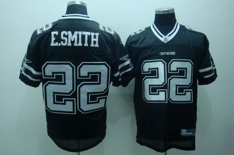 dallas cowboys #22 e.smith black