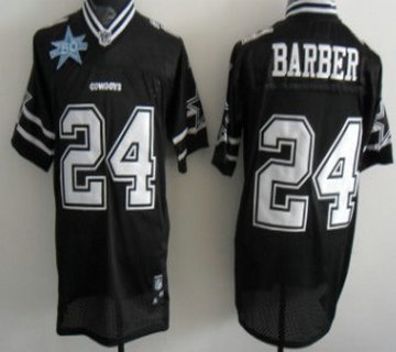 dallas cowboys #24 barber black with 50th