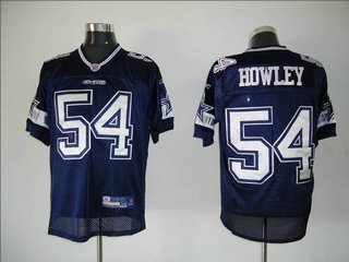 dallas cowboys #54 howley blue jerseys