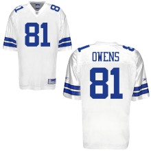 dallas cowboys #81 terrell owens white jersey