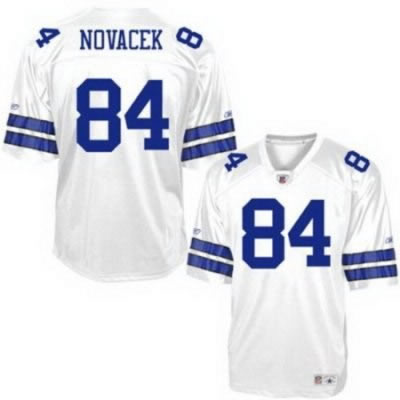 dallas cowboys #84 jay novacek white legends football jerseys