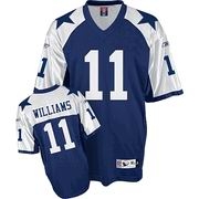 dallas cowboys 11 roy williams throwback jersey