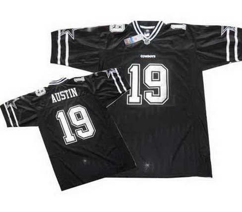 Dallas Cowboys 19 miles austin black Jersey Youth