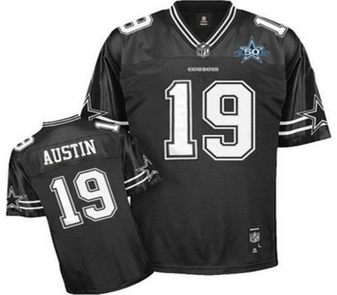 dallas cowboys 19 miles austin black shadow team 50th anniversary patch embroidered