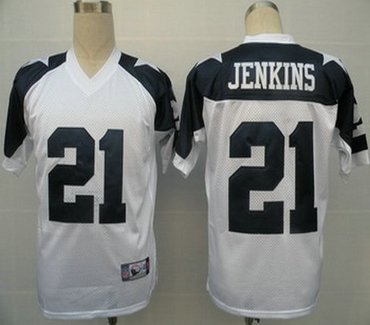 dallas cowboys 21 jenkins mike white jerseys