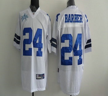 dallas cowboys 24 barber white jerseys with 50th