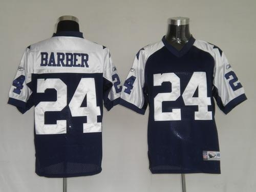 dallas cowboys 24 marion barber blue thanksgivings