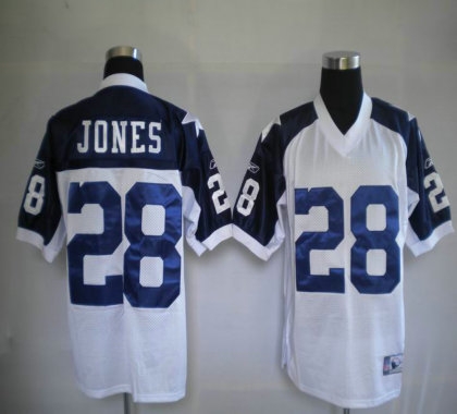 dallas cowboys 28# felix jones white thanksgivings