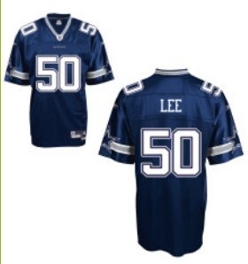 dallas cowboys 50 sean lee blue team color
