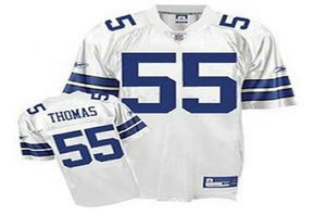 dallas cowboys 55 thomas white jersey.