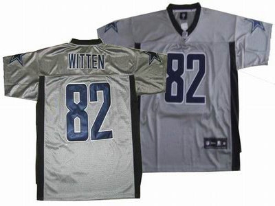dallas cowboys 82 jason witten gray shadow jerseys
