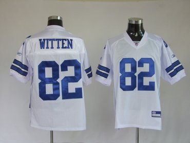 dallas cowboys 82 jason witten white