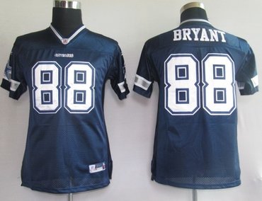 Dallas Cowboys 88# bryant blue kids Jerseys