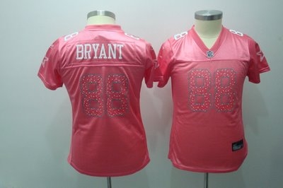 dallas cowboys 88 bryant pink 2010 women jerseys