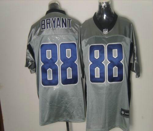 dallas cowboys 88 dez bryant gray shadow jerseys
