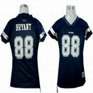 dallas cowboys 88 dez bryant women jerseys blue