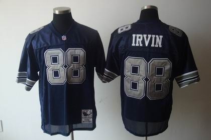 dallas cowboys 88 michael irvin throwback blue