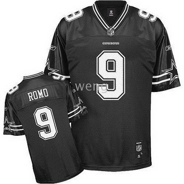 dallas cowboys 9 tony romo black jerseys