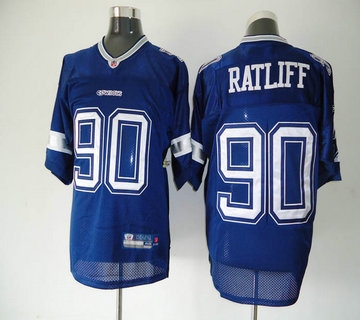 dallas cowboys 90 ratliff blue jerseys