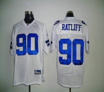 dallas cowboys 90 ratliff white jerseys