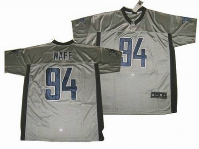dallas cowboys 94 demarcus ware gray shadow jerseys