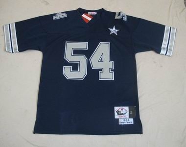 dallas cowboys randy white 54 blue 25th mitchell and ness jerseys